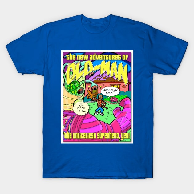 The New Adventures of Old Man T-Shirt by JWCoenMathArt